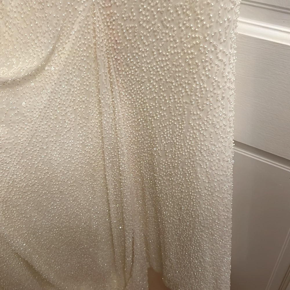 NEW Oh Polly embellished white corset gown - Picture 12 of 12